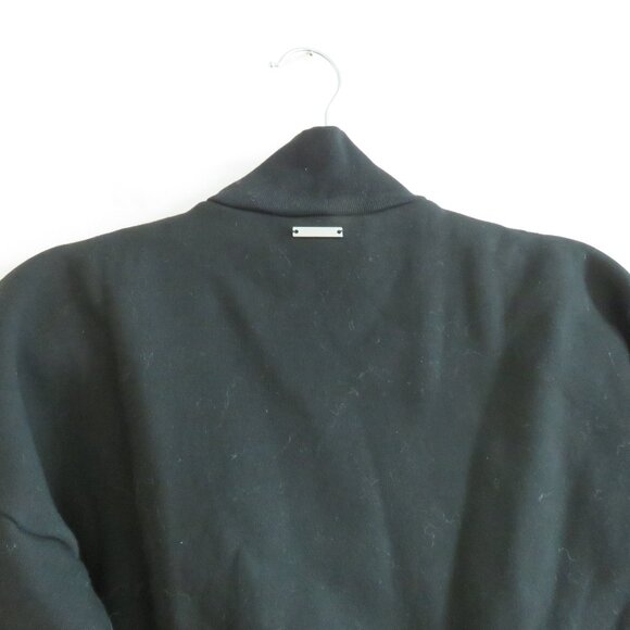 MANIERE DE VOIR Essential High Neck Sweater Jumper in Black Goth Vamp - Size XS - Picture 7 of 12